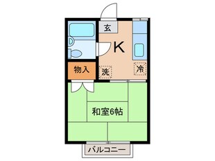 エステ－ト秋田の物件間取画像